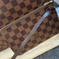 2205710-143175
Louis Vuitton Neverfull PM  Damier Ebene With Clutch Made in France (AR0127, AR3146)