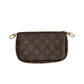 Louis Vuitton Multi Pochette Accessories Monogram Rose Claire Crossbody Bag