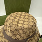 2205710-1432159 Gucci GG Bucket Hat Brown Sile L 576587 4HG62