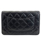 Chanel Classic Wallet On Chain Black Caviar Gold Hardware