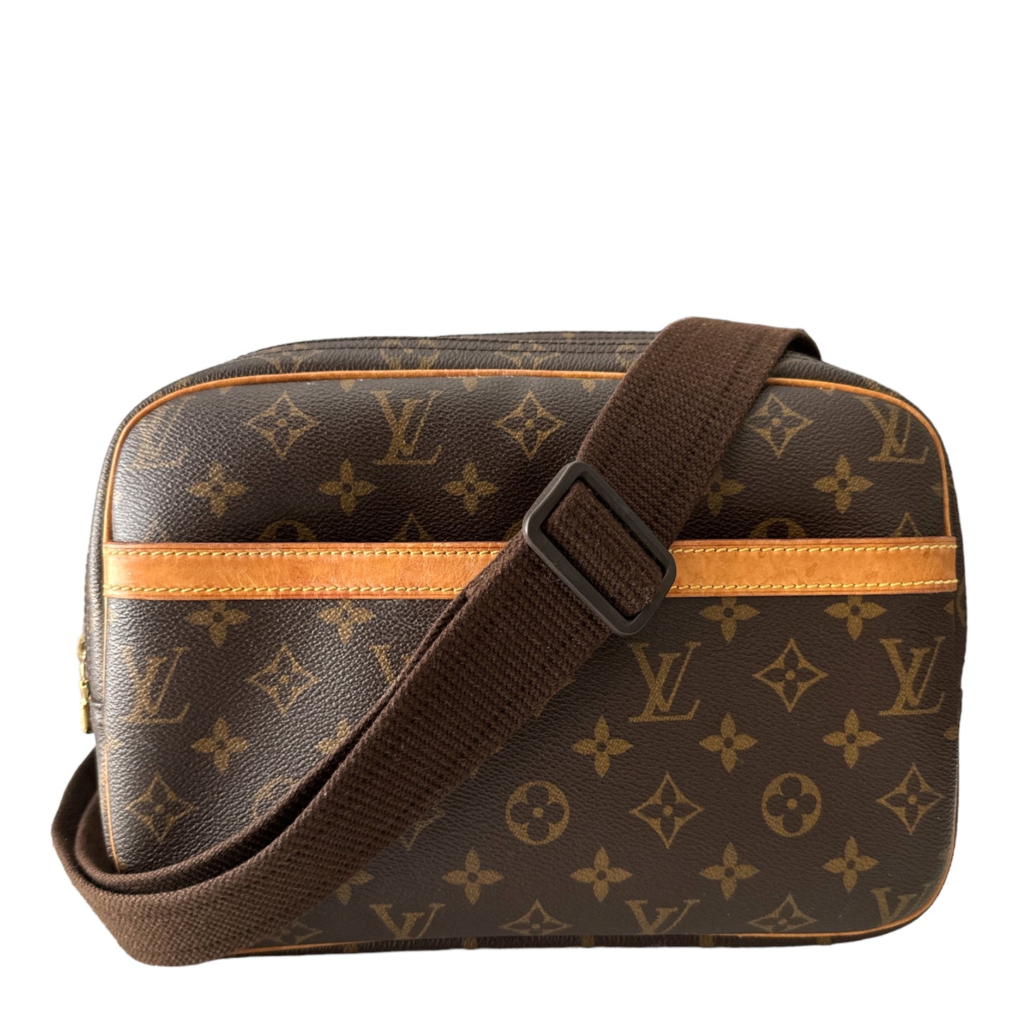 Louise Vuitton Reporter PM monogram bag