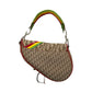 Christian Dior Monogram 'Rasta' Saddle Bag