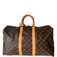 Louis Vuitton Keepall 45 Monogram Travel Bag