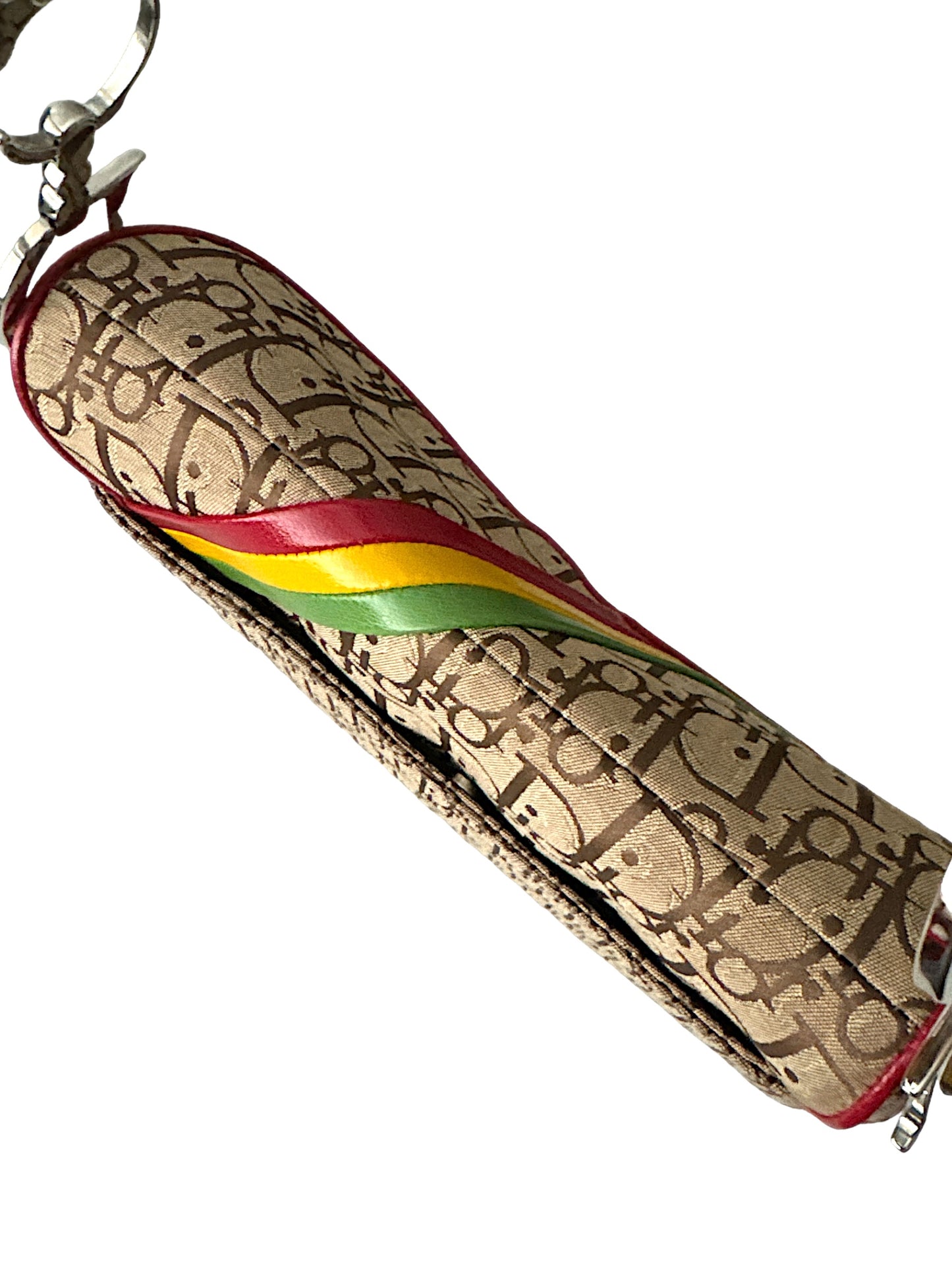 Christian Dior Monogram 'Rasta' Saddle Bag