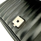 Gucci Calfskin Matelasse Aria Small GG Marmont Shoulder Bag Black