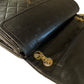 Chanel Vintage Black Lambskin  Reissue Mademoiselle Chain Classic Flap Bag