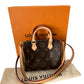 Louis Vuitton Speedy Nano Monogram Crossbody Bag