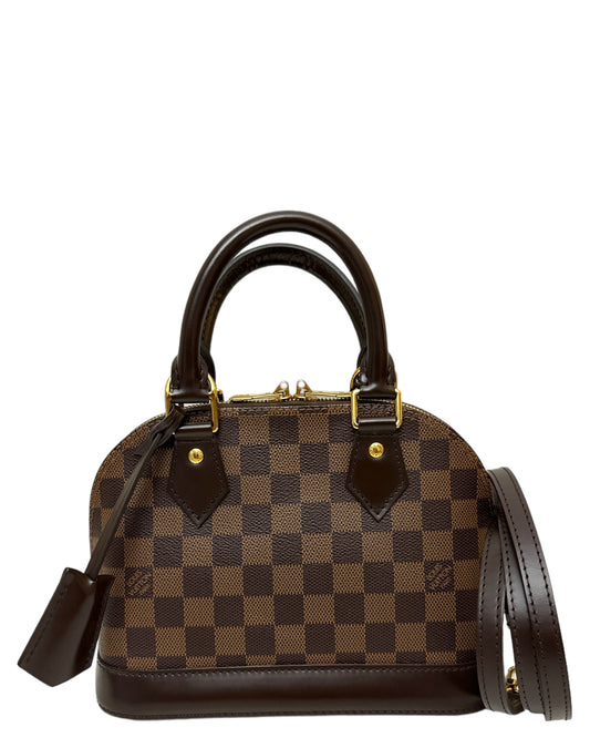 Louis Vuitton Alma BB Damier Ebene Bag