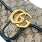 Gucci Monogram Matelasse   GG Canvas Marmont Shoulder Mini Bag