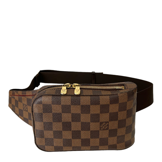 LOUIS VUITTON DAMIER EBENE GERONIMOS BELT BAG