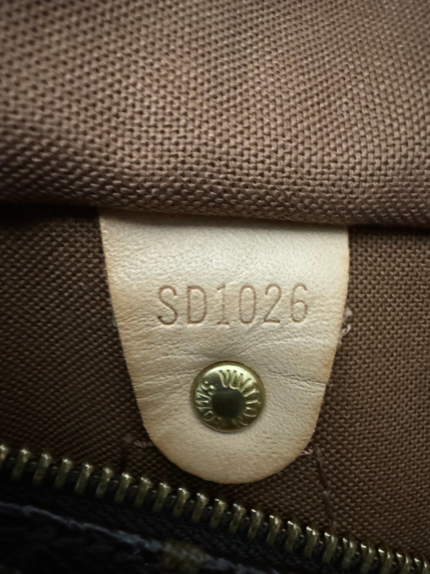 Louis Vuitton Speedy 30 Monogram Canvas Bag