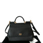 Dolce & Gabbana Sicily medium black leather bag