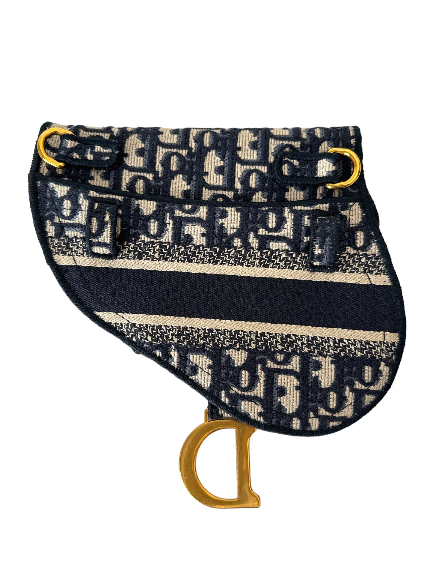 Dior Saddle Pouch Canvas Belt Bag