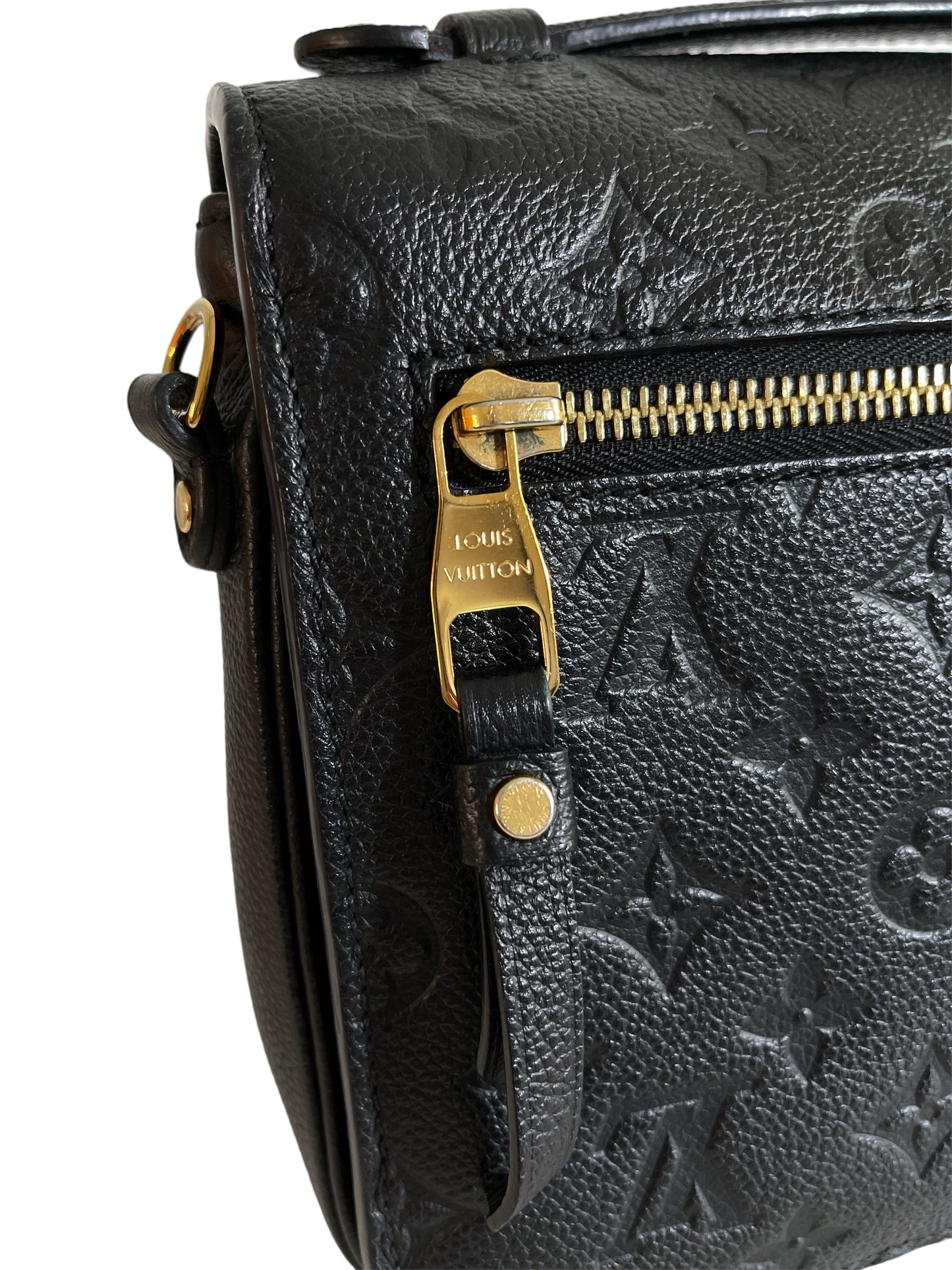 Louis Vuitton Metis Pochette Black Empreinte  Bag