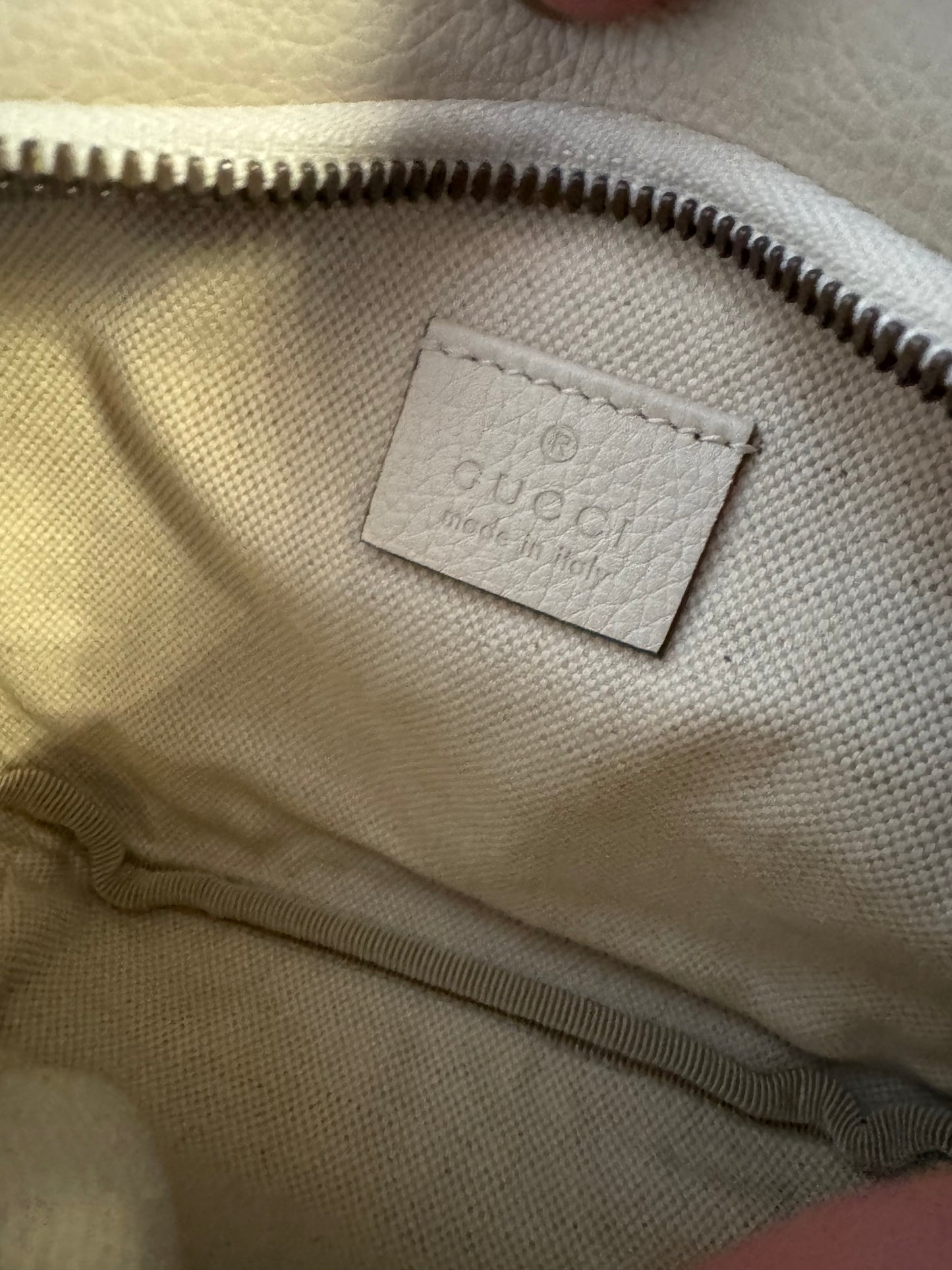 110580641
Gucci belt bag cream print (527792 204991 / B027868454) Made in Italy