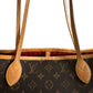 Louis Vuitton Neverfull MM Monogram Red Bag