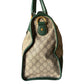 Gucci Neo Vintage Web Duffle Bag GG Coated Canvas Bag With Strap