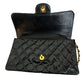 Chanel Meduim Double-Sided Black Patent Flap Bag GHW