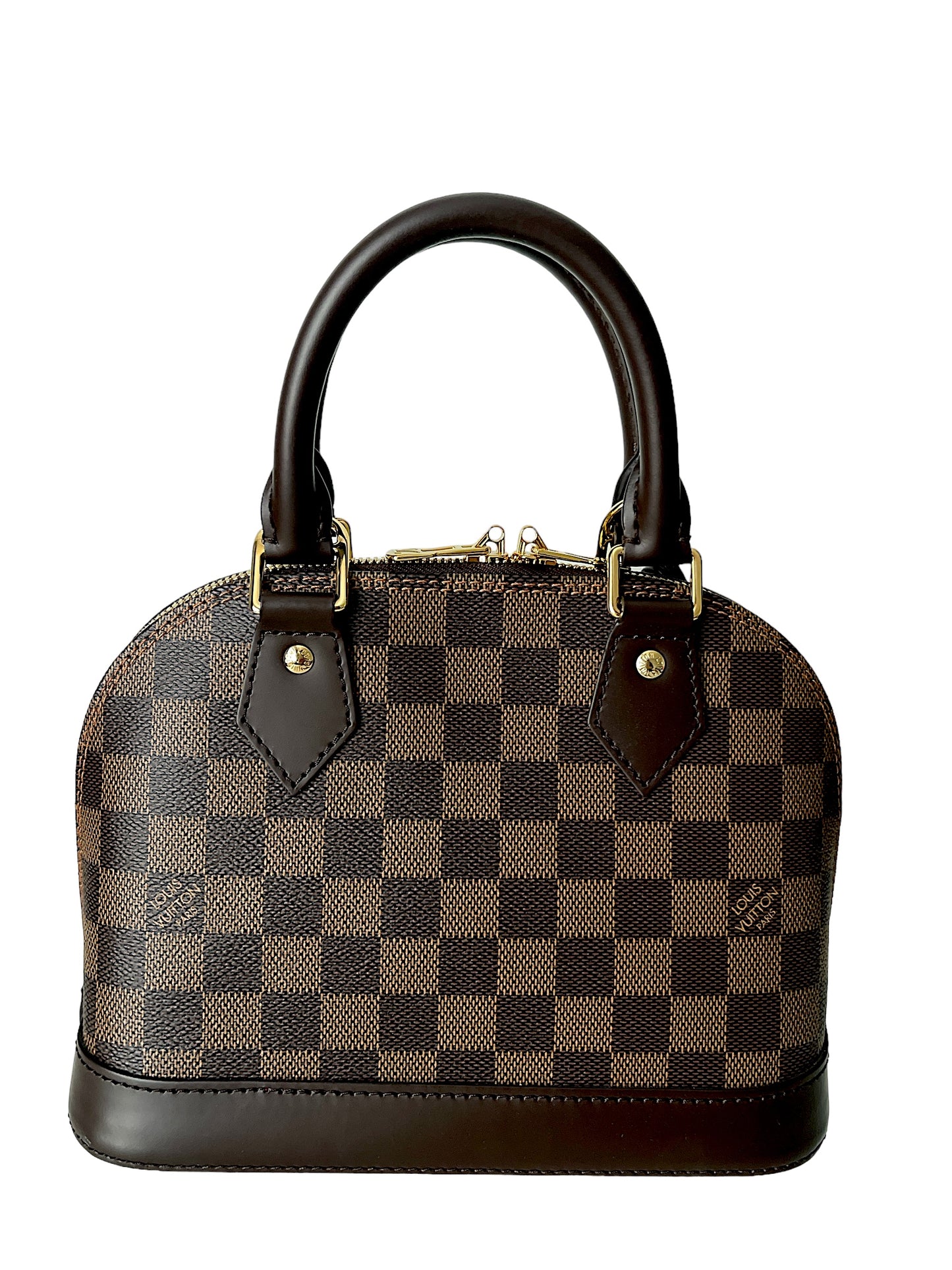 Louis Vuitton Alma BB Damier Ebene Handbag/ Crossbody Bag