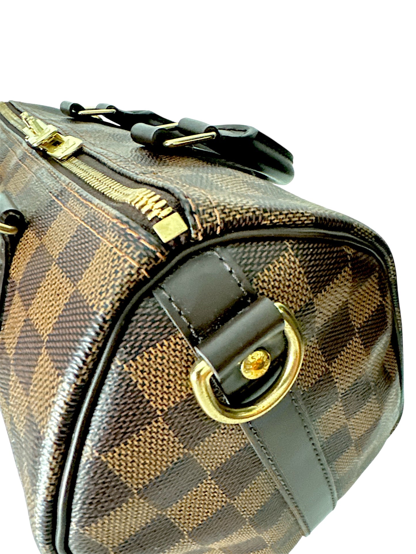 Louis Vuitton Speedy 25 Bandouliere Damier Ebene Bag