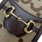 Gucci Horsebit 1955 Jumbo GG Canvas Crossbody Bag