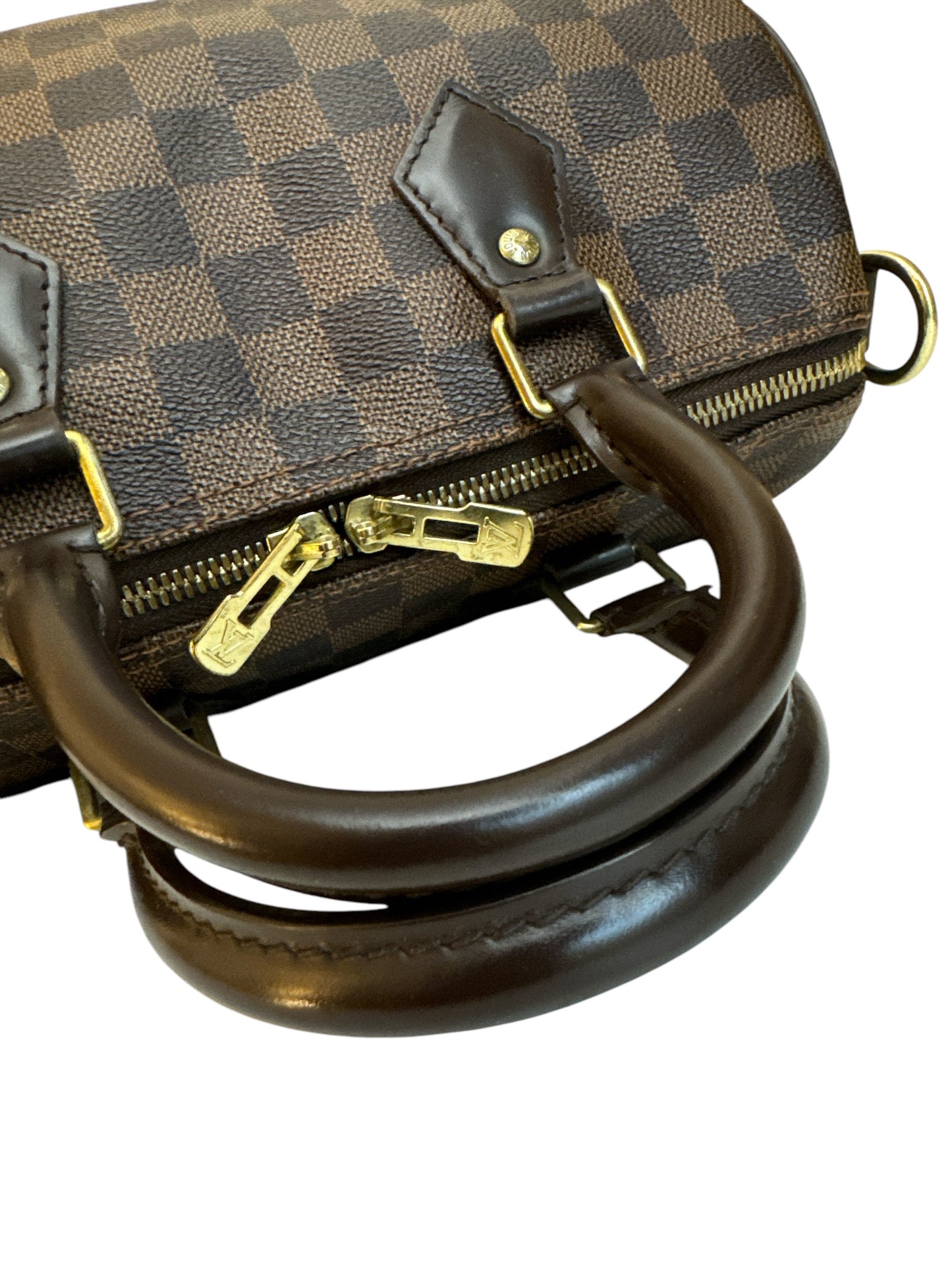 Louis Vuitton Speedy 25 Bandoulier Damier Ebene Bag