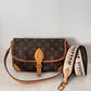 2205710-1432158 Louis Vuitton Diane Satchel Monogram Black