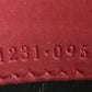 GUCCI DIONYSUS GG SUPREME CHAIN WALLET RED