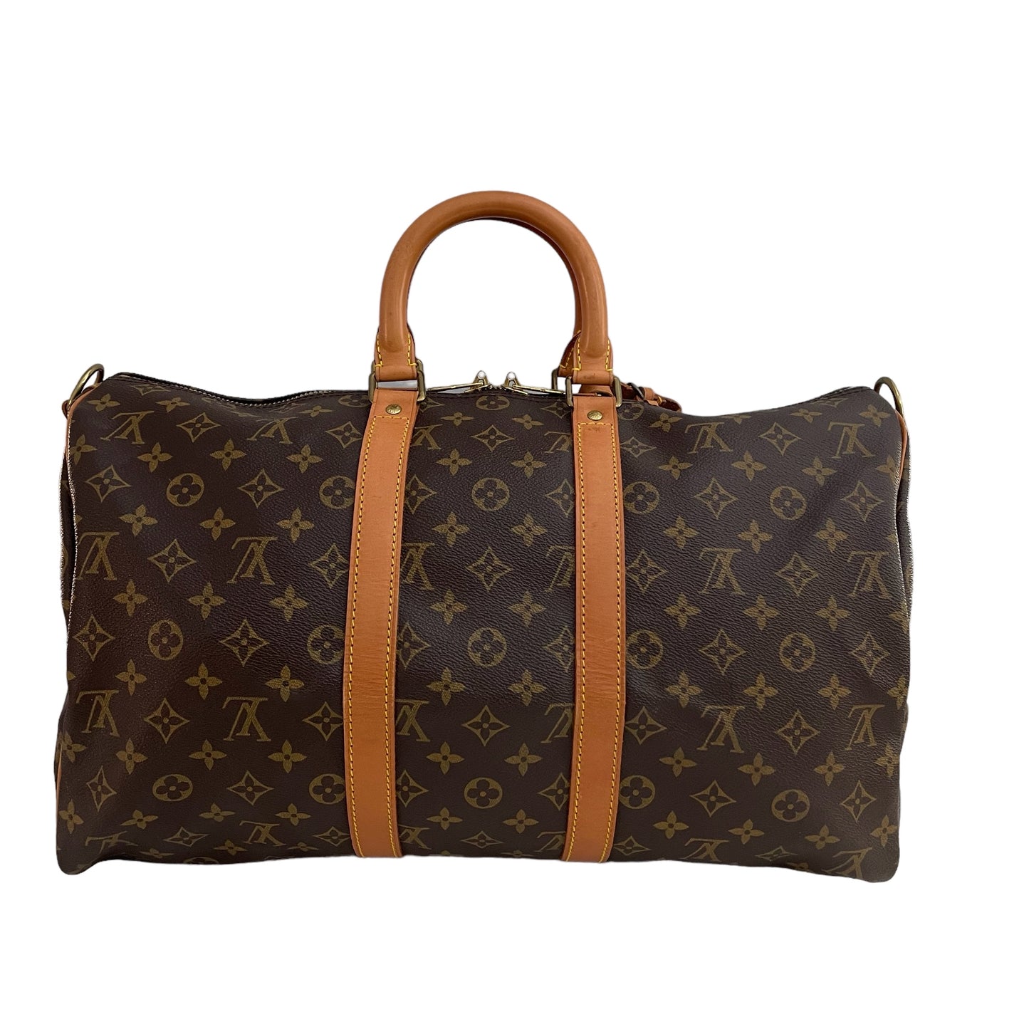 Louis Vuitton Keepall Bandoulière 45 Monogram Travel Bag