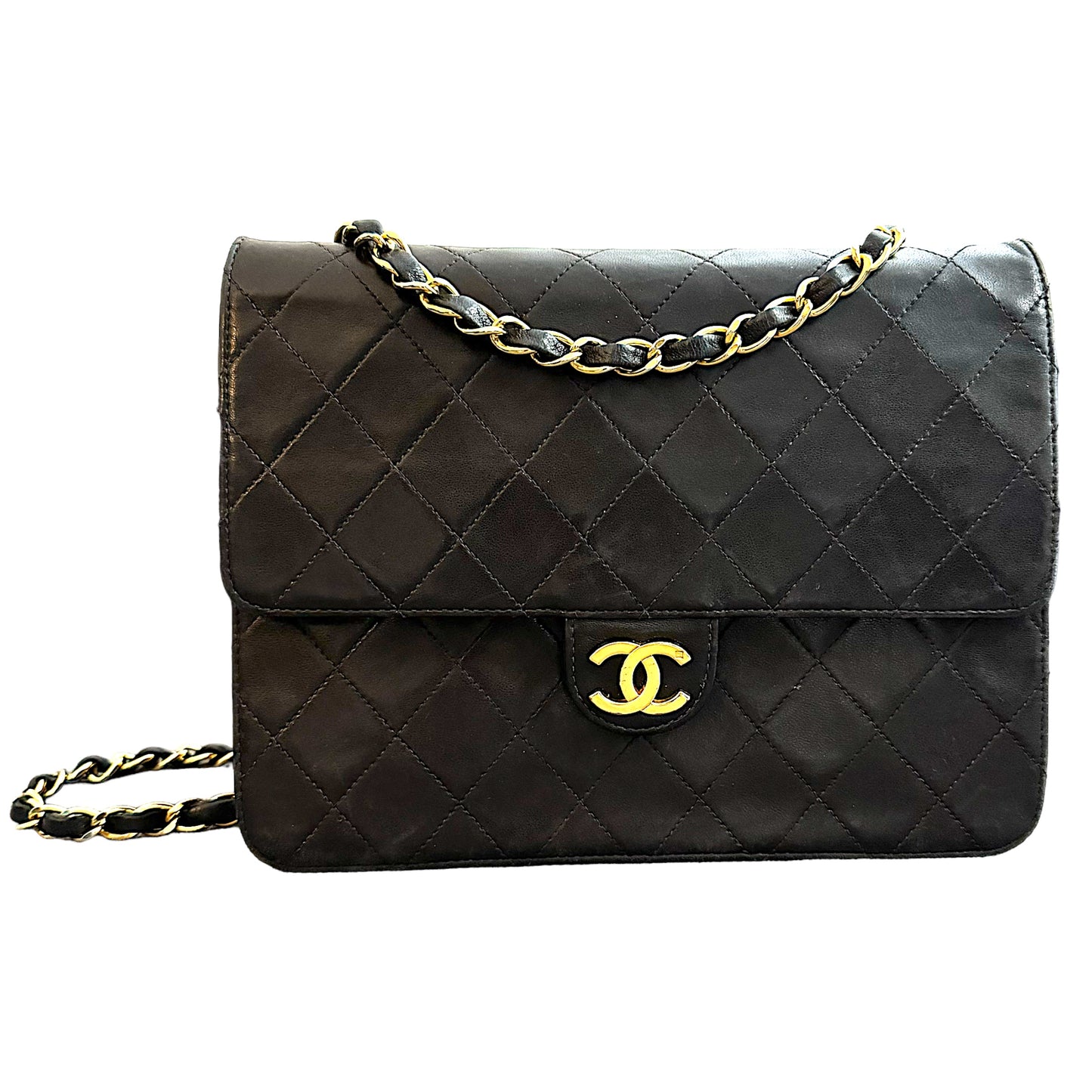 Chanel Timeless Classic Single Flap Lambskin Gold Hardware