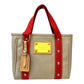 Louis Vuitton Antigua Cabas PM Tote Bag Canvas Beige Red