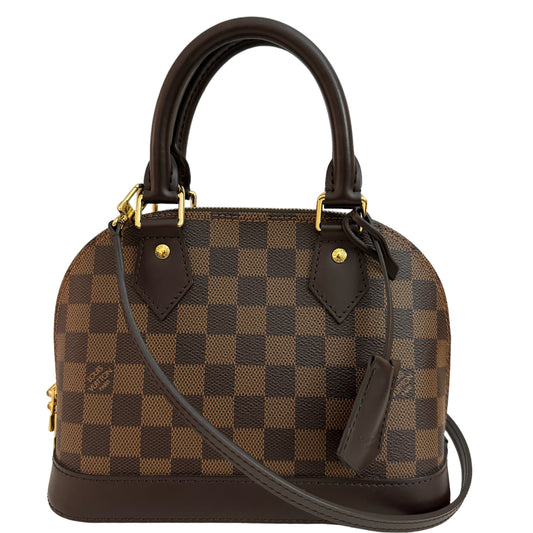 LOUIS VUITTON ALMA BB DAMIER BAG