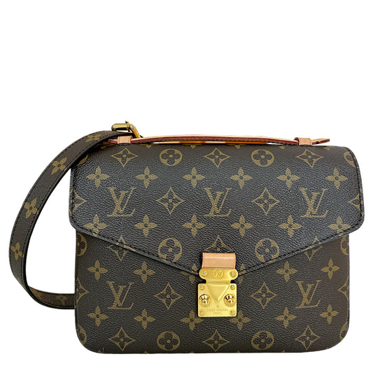 Louis Vuitton Pochette Metis Monogram Canvas Crossbody / HandBag