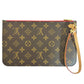 LOUIS VUITTON NEVERFULL MM MONOGRAM CHERRY WITH CLUTCH