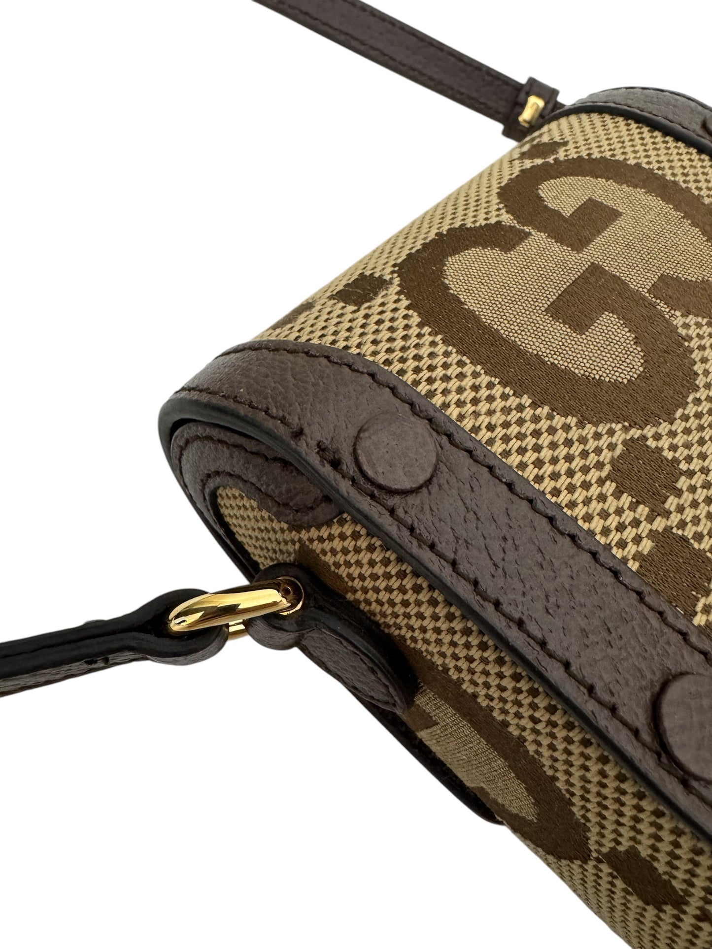 Gucci Horsebit 1955 Jumbo GG Canvas Crossbody Bag