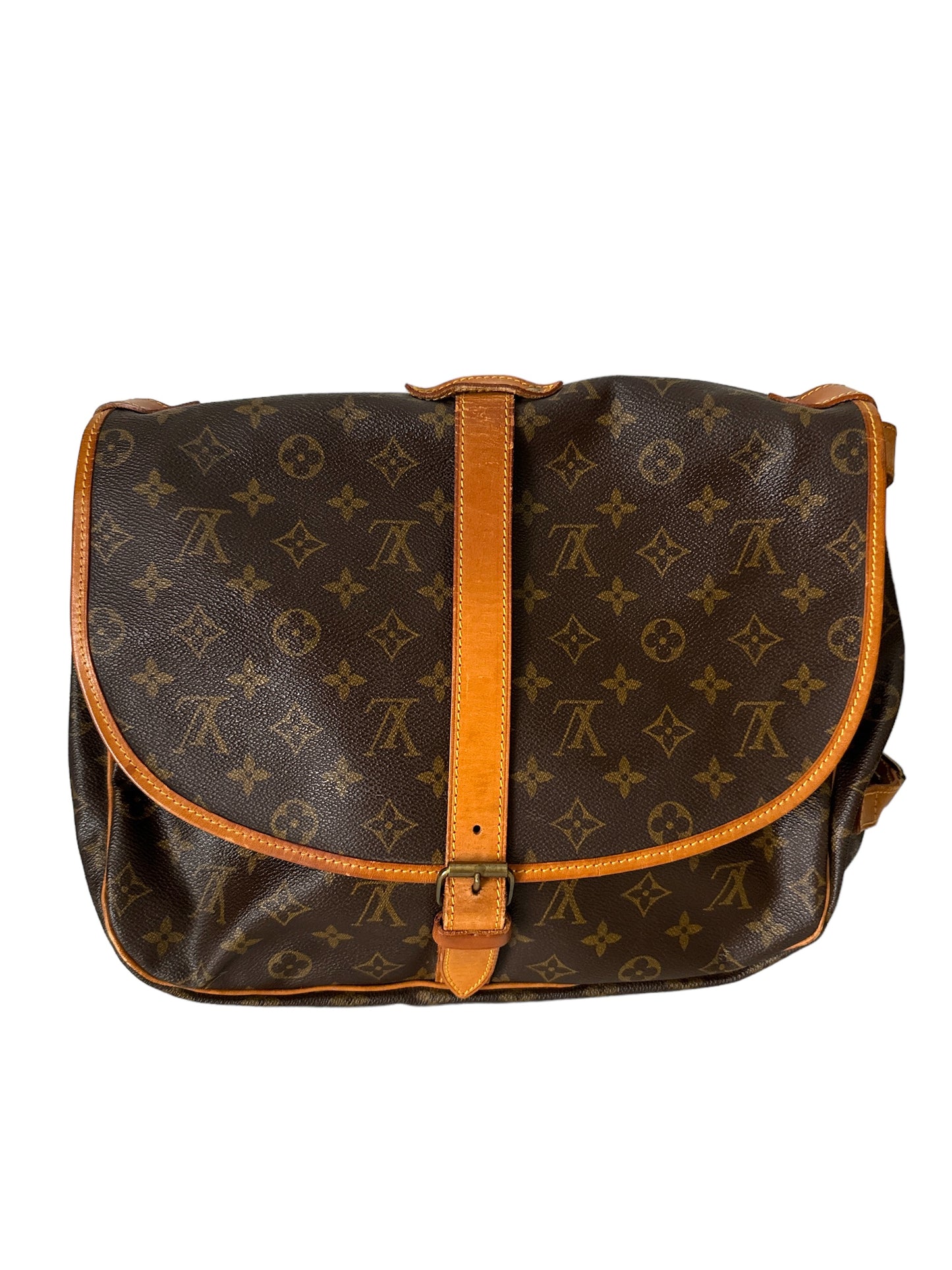 Louis Vuitton Samur 35 Monogram Canvas Crossbody Bag