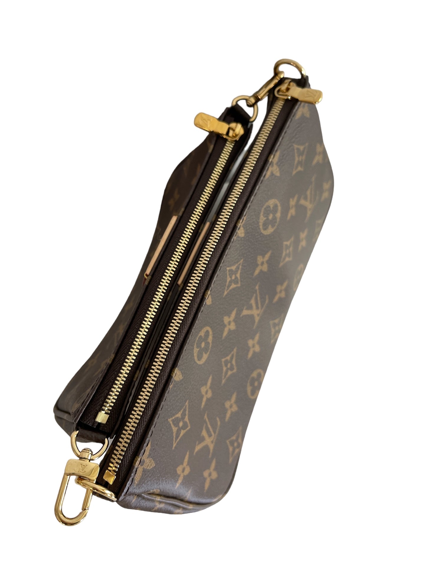 Louis Vuitton Multi Pochette Accessoires Monogram Canvas Rose Clair