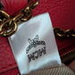 MCM Small Crossbody Visetos Cognac Red Gold Hardware & LV Mono gram Wallet