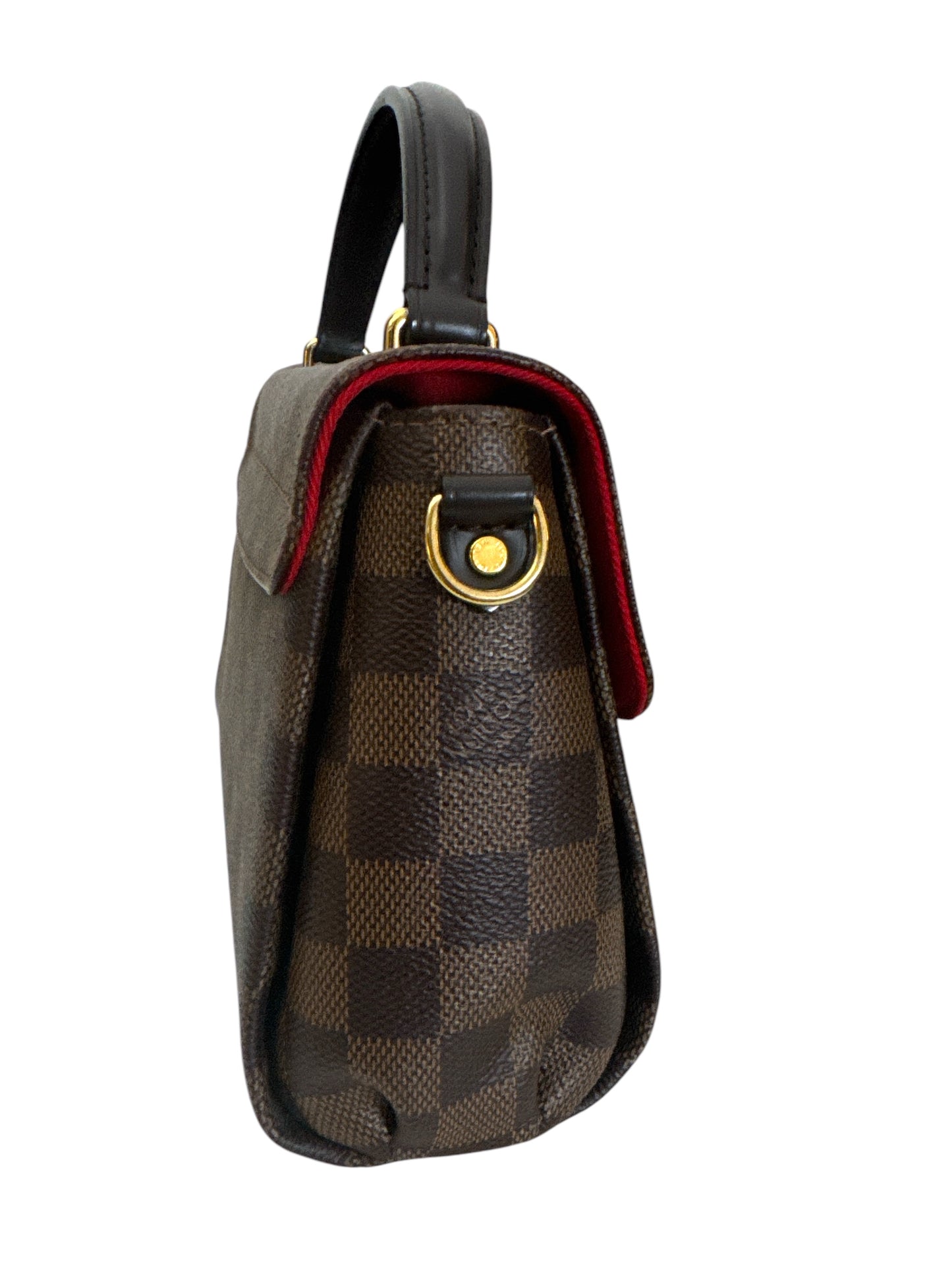 Louis Vuitton Croisette Damier Ebene Canvas Hand Bag Cross Body Bag