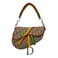 Christian Dior Monogram 'Rasta' Saddle Bag