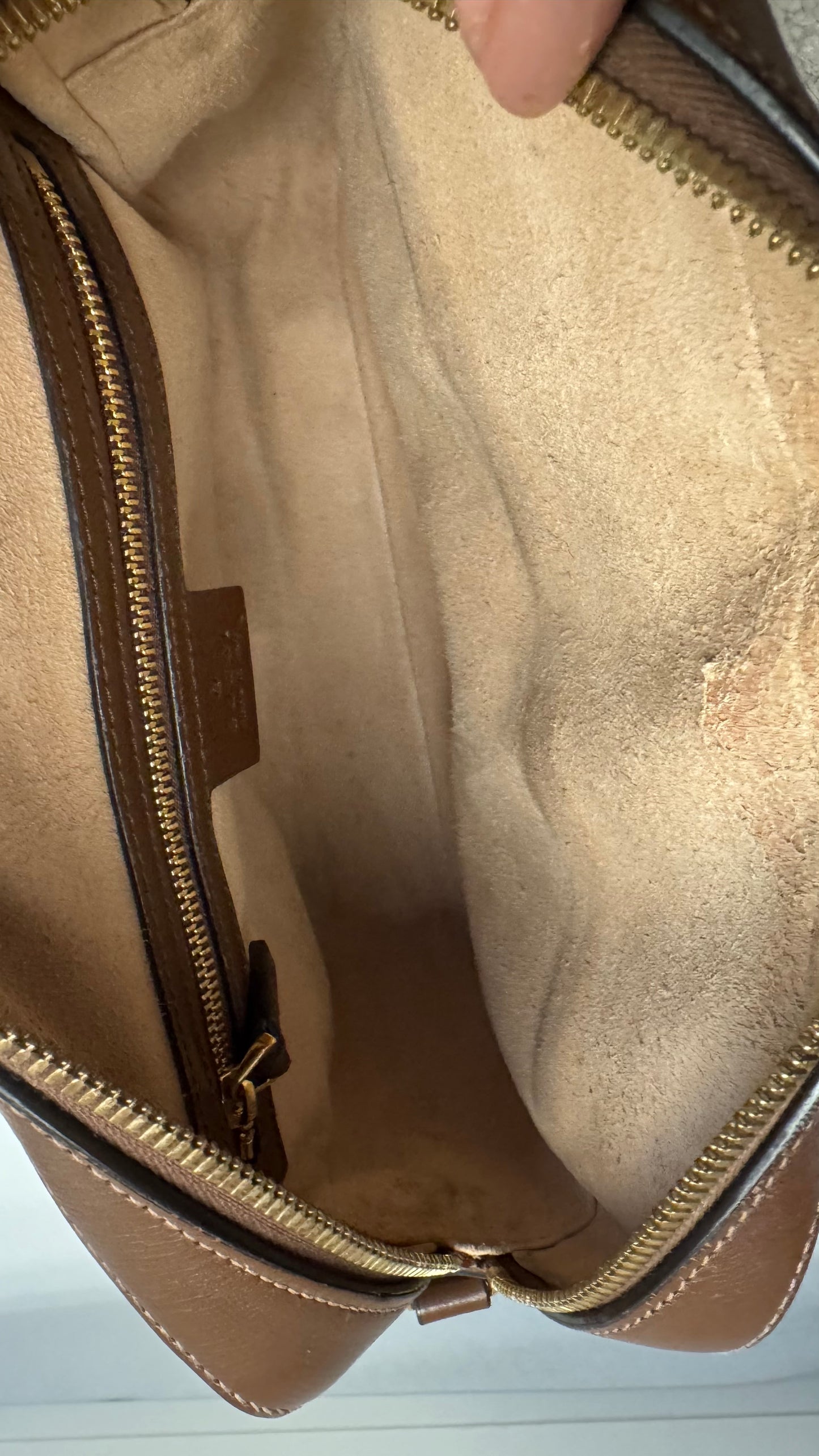 2205710-143144 Gucci horsebit 1955 GG Brown Camera Bag (645454 493075 / B03407885)