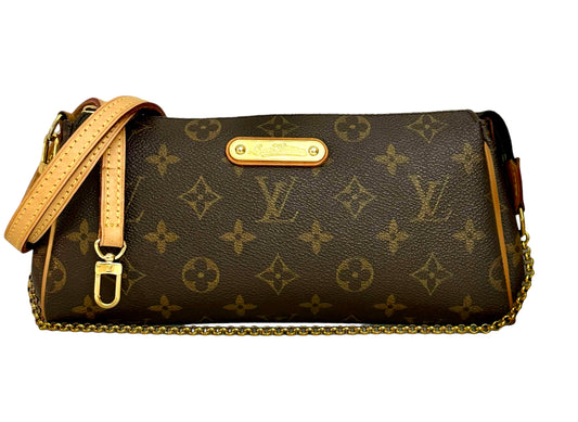 LOUIS VUITTON EVA CLUTCH /CROSSBODY MONOGRAM BAG