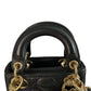 Lady Dior Micro Black Cannage Lambskin Bag