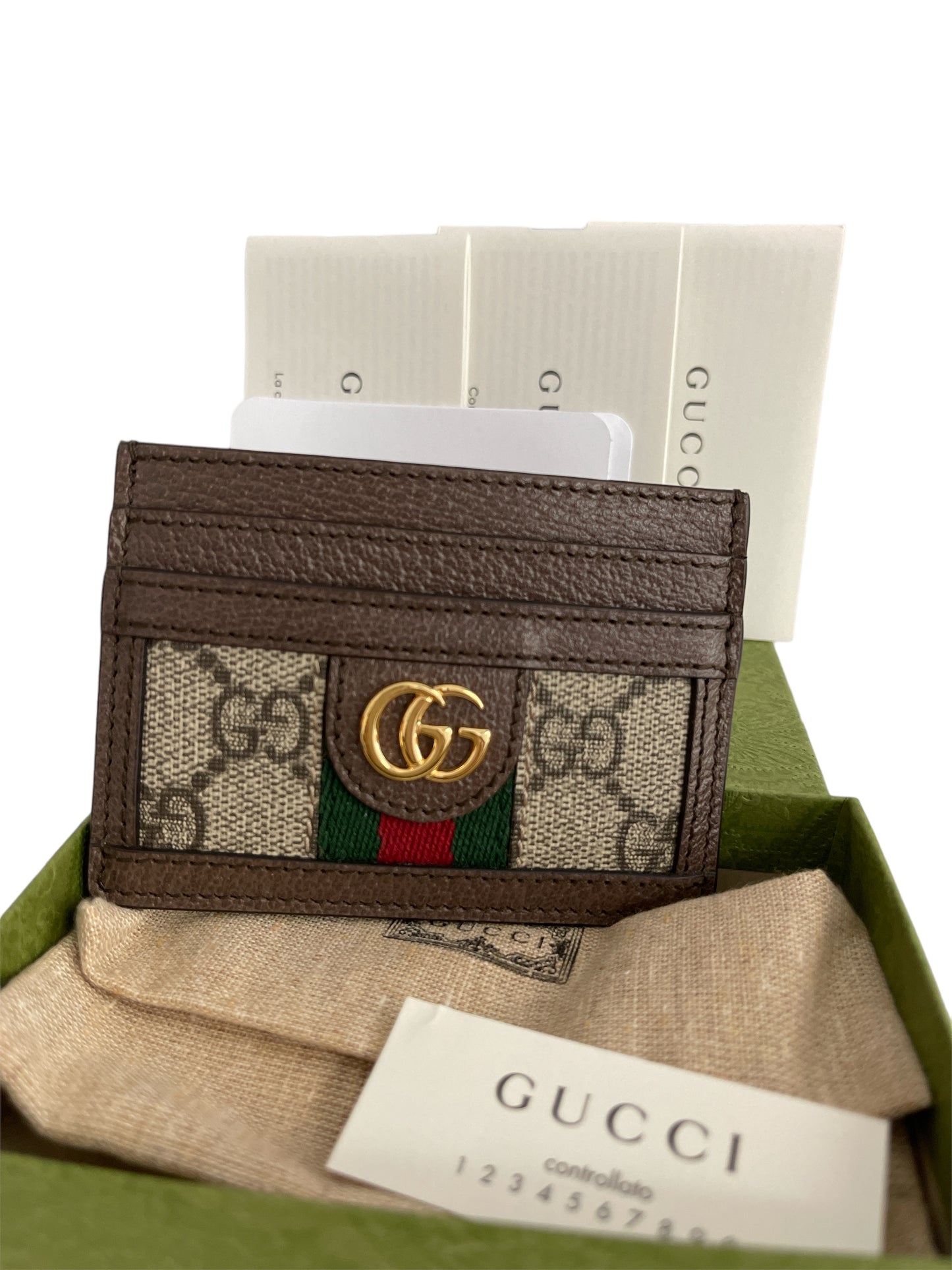 Gucci Ophidia GG Supreme Card Holder