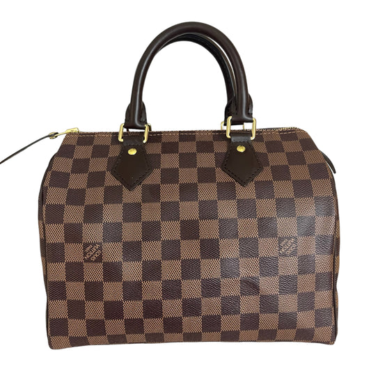 Louis Vuitton Speedy 25 Damier Ebene Bag