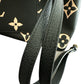 LOUIS VUITTON NeoNoe Monogram Black Empreinte BiColor Bag with Pouch