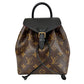 Louis Vuitton Montsouris BB Black Leather Monogram Backpack