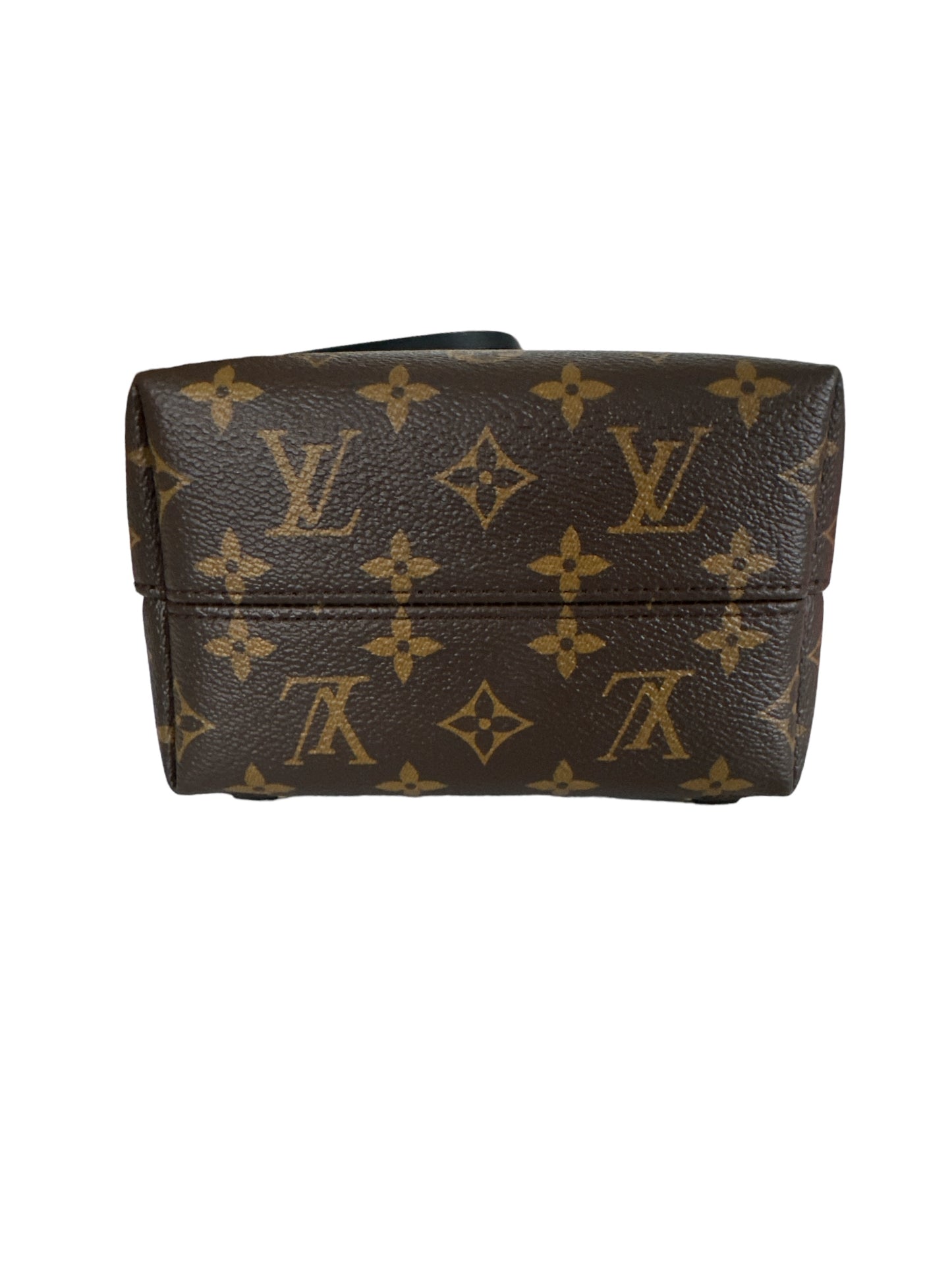 Louis Vuitton Montsouris BB Black Leather Monogram Backpack