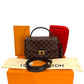 Louis Vuitton Croisette Damier Ebene Canvas Hand Bag Cross Body Bag