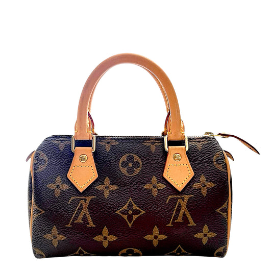 Louis Vuitton Speedy Nano/  Mini HL Monogram Bag